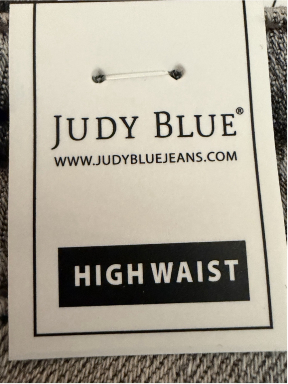 JUDY HIGH WAIST BUTTON FLY GREY COLOR WOMENS CUFFED CAPRI 5/27 Size - Picture 4 of 16